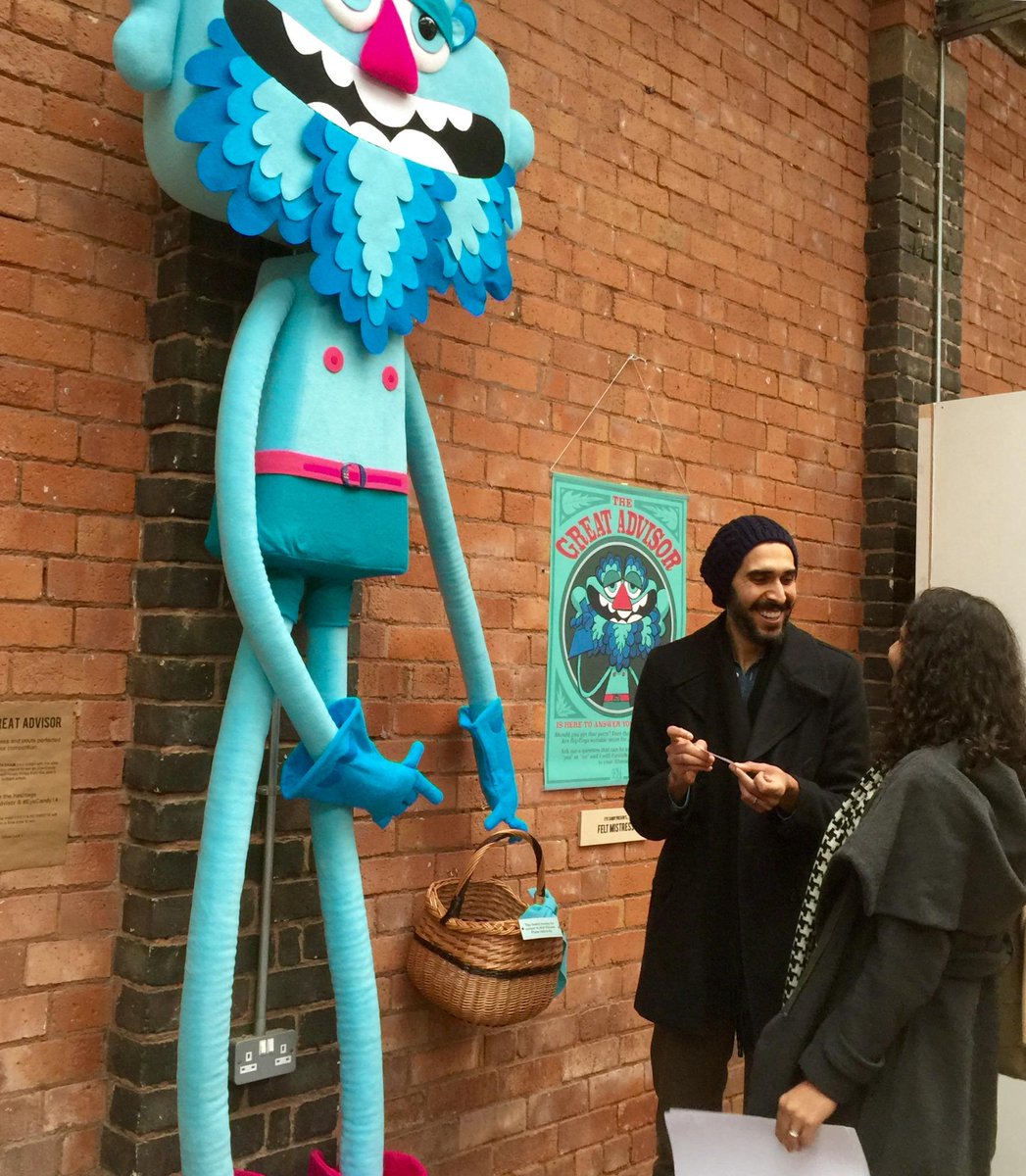 Fusedmagazine's tweet photo. #FF for all the artists that created new work for #eyecandy14 @FeltMistress http://t.co/T3JdZcWsTL