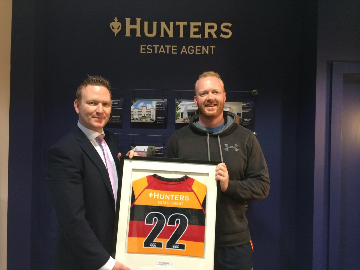 Ron Boucher,Captain of <a href="/LansdowneFC/">Lansdowne FC</a> 1st XV with Bobby Geraghty, best of luck for the rest of the season! #rugby