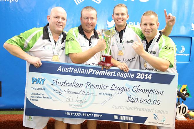 BPLbowls's tweet photo. .@MurraySteamers have secured the $110,000 #APL02 trophy, relegating Adelaide to runner-up http://t.co/O8Rt3H1zb8 http://t.co/SkAvdTspmS