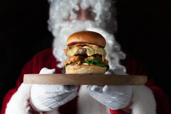 HawksmoorTweets's tweet image. Bourbon-Soaked Santa, Gifts for Booze Hounds and THE HAWKSMOOR CHRISTMAS BURGER: goo.gl/ppkv2p