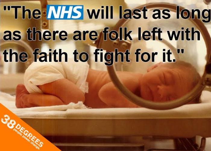 We ❤ the NHS and we will never sit back while it's under threat. RT if you won't either. #saveournhs