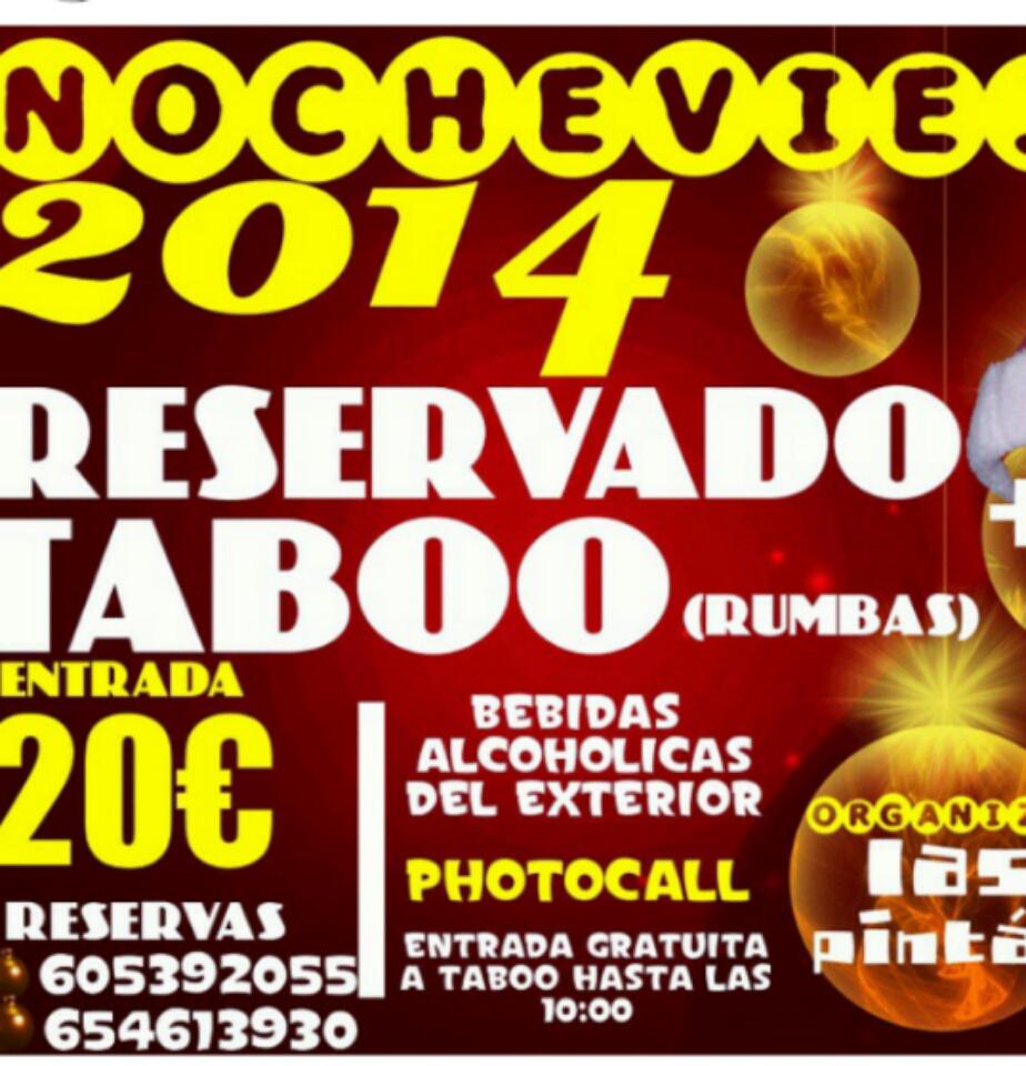 lucia_rico1's tweet photo. Nochevieja con @laspintas_lp . Vente de fiesta con todos nosotros!!! 🎉 http://t.co/ltdcAUb0SR