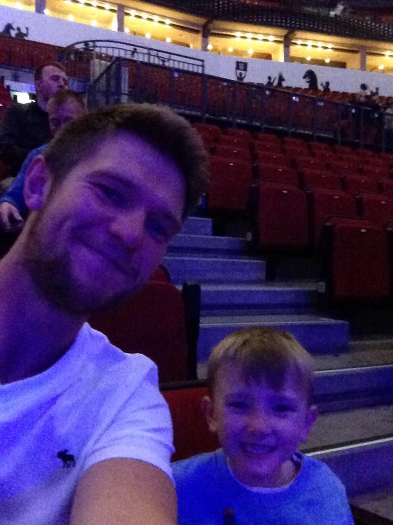 mitchbatty's tweet photo. Waiting for it to start #WWELeeds http://t.co/WZNGP3PMKm