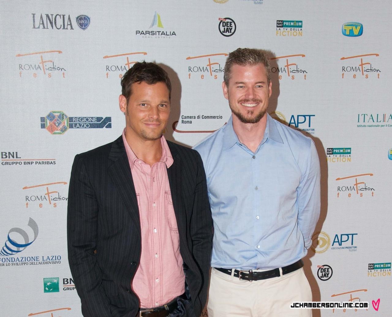  Greys Anatomy Photocall at the 3rd Annual Rome Fiction Fest (July 2009)
P.S. - Happy Bday to Eric Dane! 