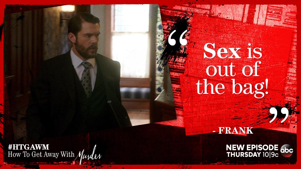 HowToGetAwayABC's tweet photo. Yes, it certainly is! 

Turn on the DVR and catch up on the latest #HTGAWM or watch it all over again. http://t.co/0xncaEs90l