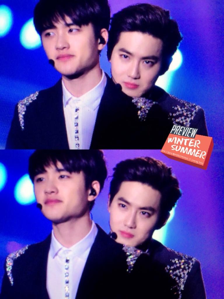 winsum0522's tweet photo. 141109 #수호 #SUHO 롯데패밀리콘서트 (4) http://t.co/Xy9HrfnD6D