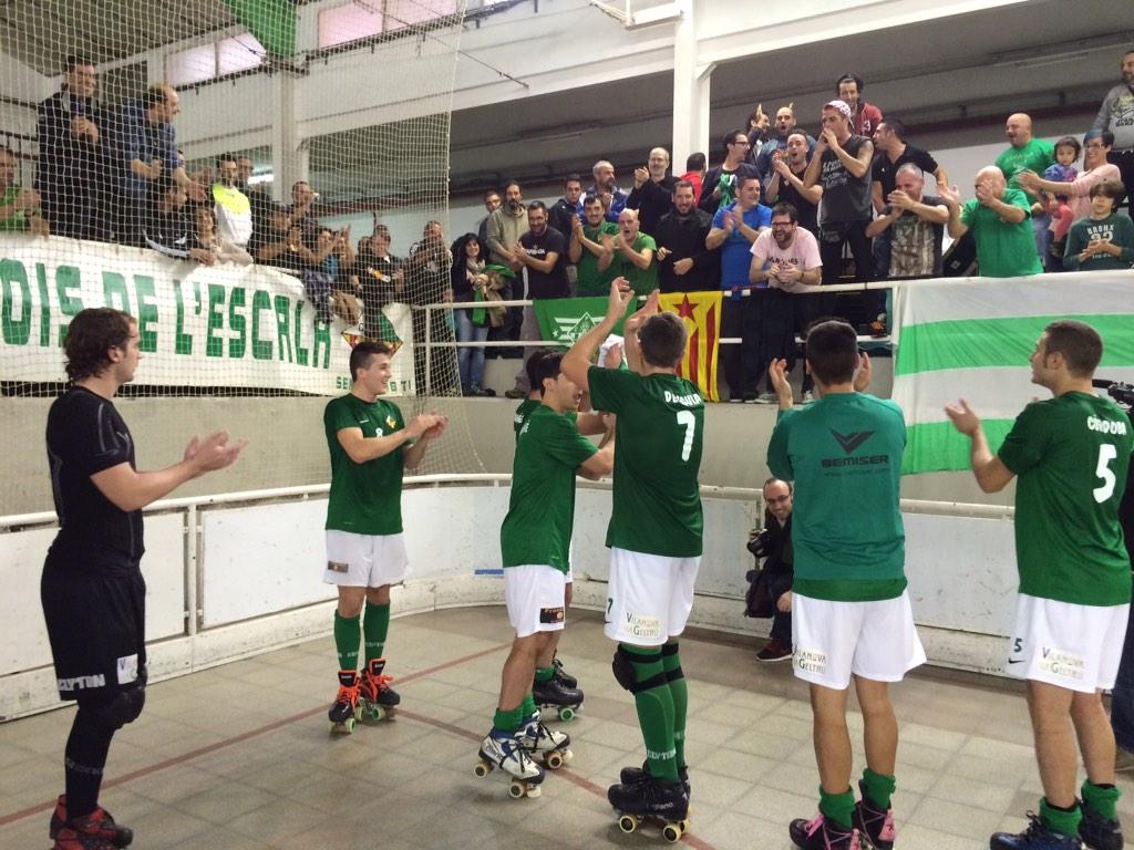 Bogeria a Casernes!! El <a href="/cpvilanova/">CLUB PATÍ VILANOVA</a> va treient el cap!! Felicitats a tots!! #okprimera