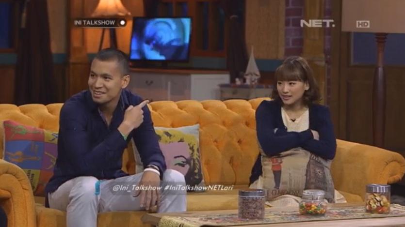 mdtvindonesia's tweet photo. Hai @samuelrizal01 apa kbr? Oya, logatnya @HarukaN_JKT48 emang gitu, hihihi... Menggemaskan, kan? #IniTalkshowNETLari http://t.co/yiMR6IqKRd