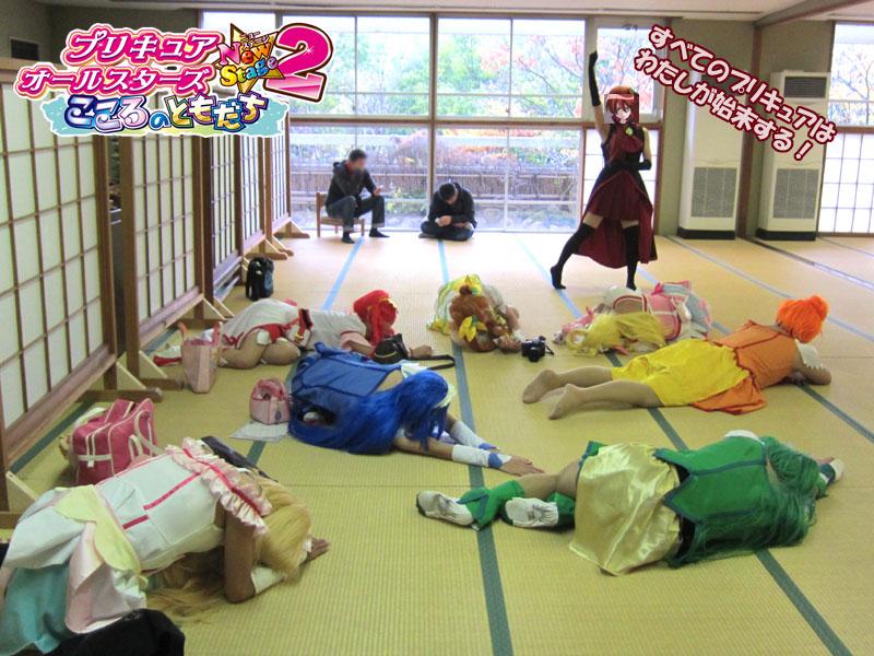 七宮武生 Arcadia鎮守府 No Twitter Cure Makopi 舞台裏にも見える 笑 ミュージカルが終わってメッチャ疲れた プリキュア達だが アンラブリーはまだまだ余裕の様子 な なんだ貴様 アンラブリー のその余裕は