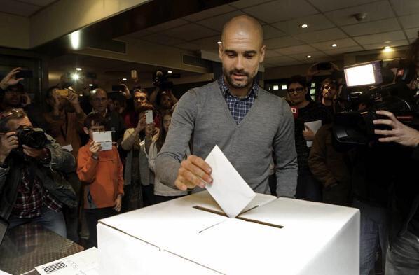 mercizizou_'s tweet photo. Sandro Rosell: “El Barça jamás será usado como arma política”. http://t.co/kvZxd0dpgW