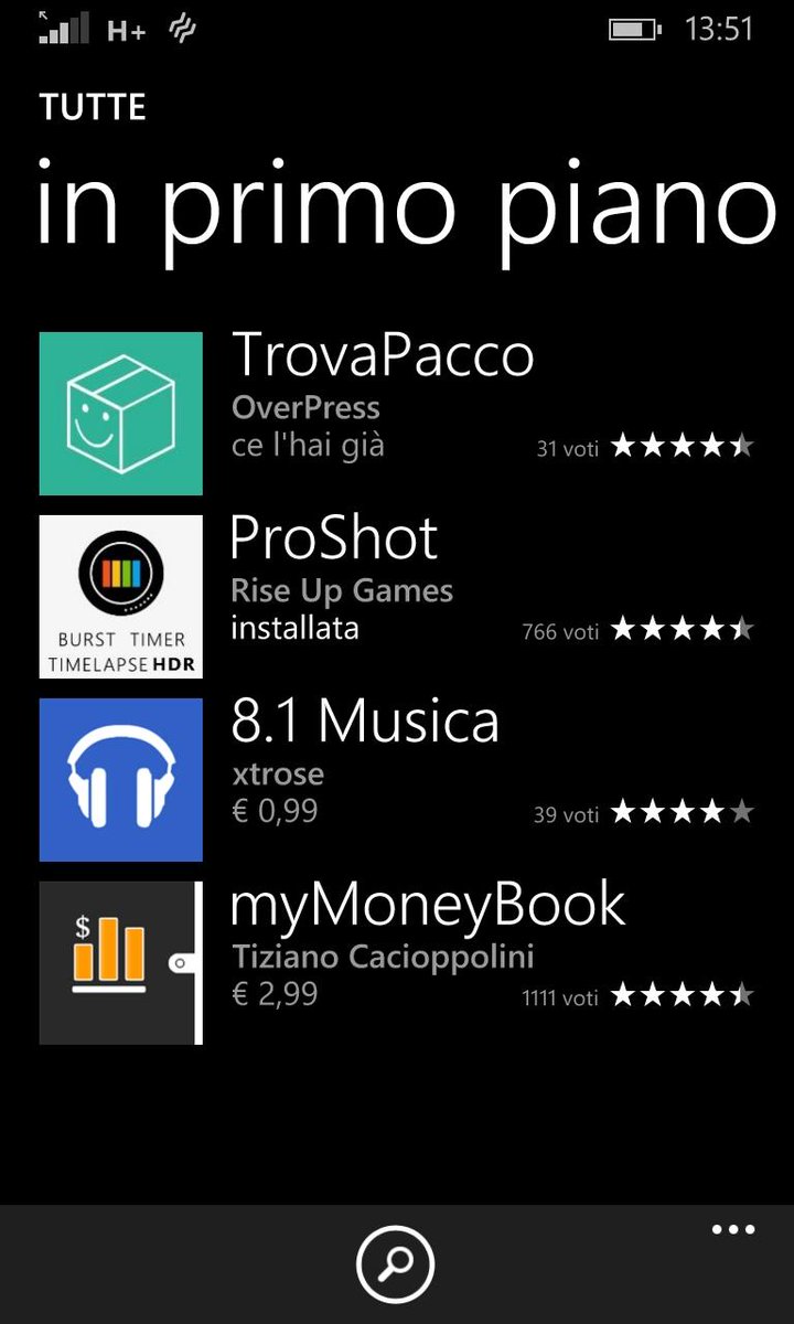 TrovaPacco's tweet photo. TrovaPacco è in primo piano sul Windows Phone Store. Correte subito a scaricarla! :)
http://t.co/BmrGGWqKRt http://t.co/Vd4dSBtrBz