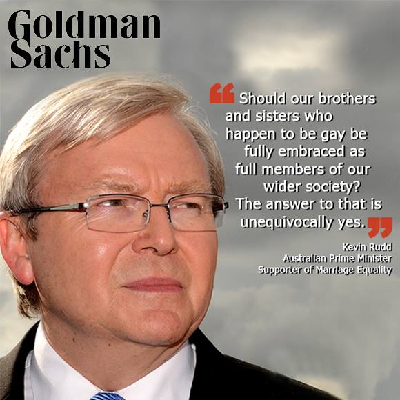 JainVrishab's tweet photo. Goldman Sachs &amp; Rudd to come together supporting the LGBT community #Thrive2014 #TheSmith2014 #Group24 http://t.co/lO5og4kZBz