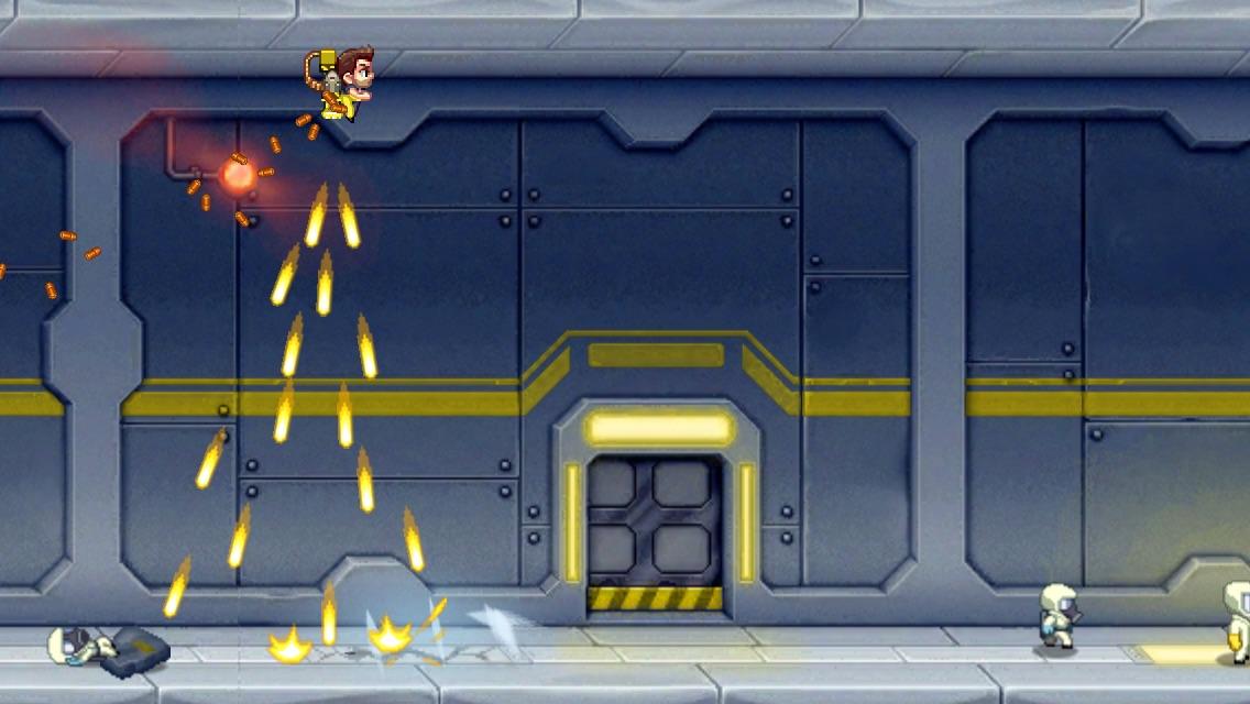 I just flew 169m in an awesome game of #JetpackJoyride on iPhone. bit.ly/rKuWqK