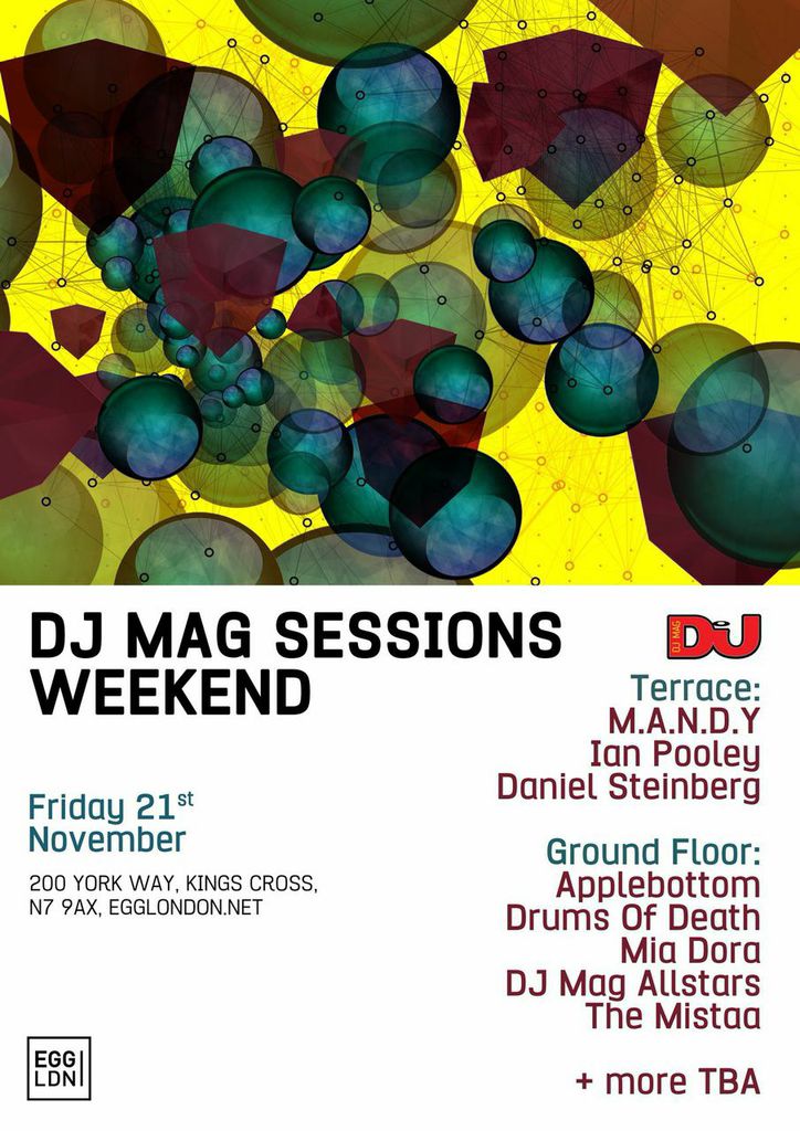KeyWitnessMedia's tweet image. Ive got a discounted G-list  DJ Mag Sessions Weekend: M.A.N.D.Y, DJ W!LD, Ejeca, Ian Pooley,+ more @ Egg London