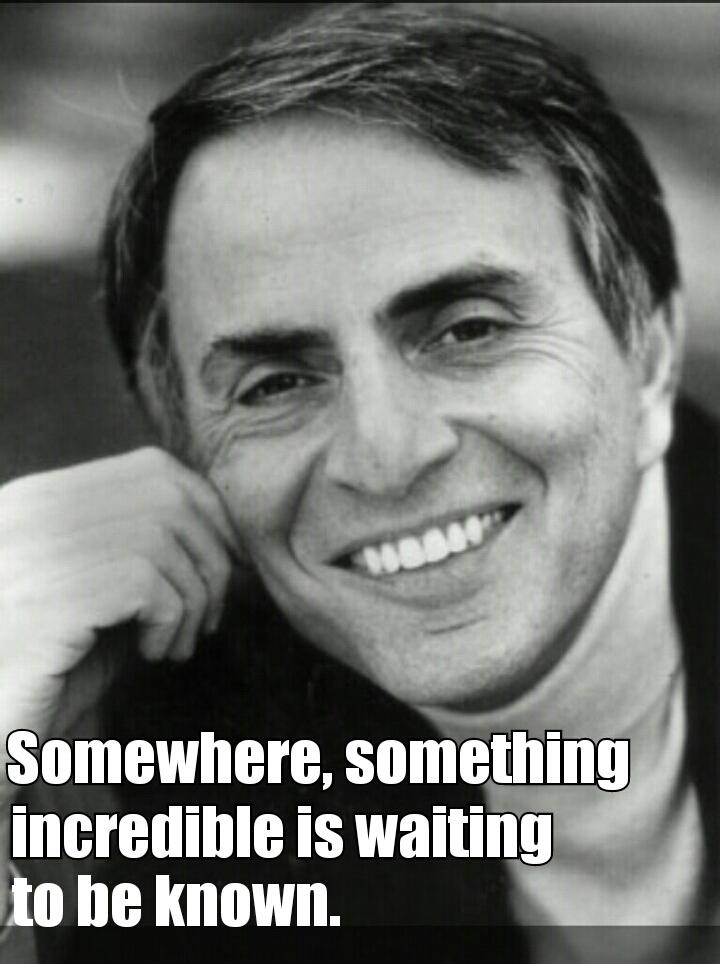 Happy Birthday Carl Sagan. 