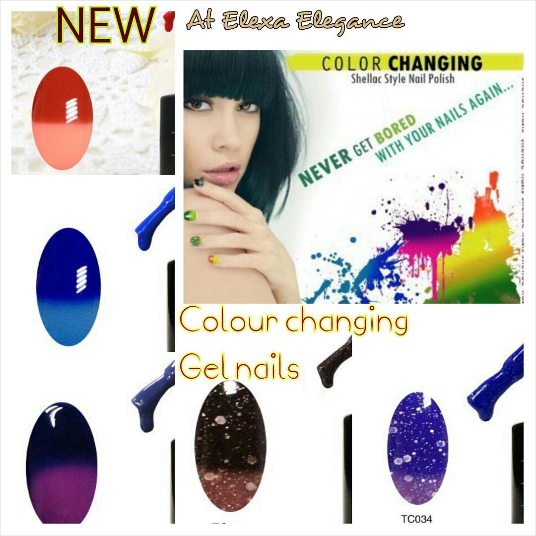 Elexa_Elegance's tweet photo. New @Elexa_Elegance colour changing #gelNail polish go from cold to hot &amp; see them change! #swansea #gowerton #beauty http://t.co/JuKbOspccu