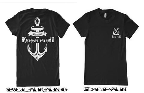 Pre Order T-Shirt "KP" Bahan Cotton 30s Sablon discharge Harga 80K yuk order 085740674180(kudus) 085640955944(jepara)