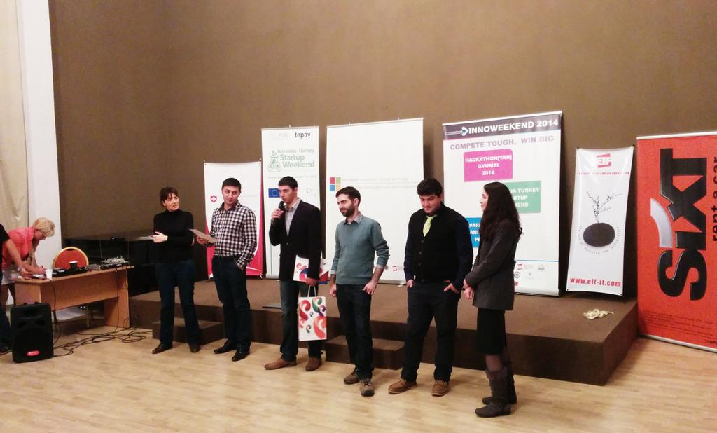LionsharpCom's tweet photo. Jury featuring @gevorghovsep from Lionsharp about to announce prizes for #HackathonYAN 2014 http://t.co/2Mtr2cUnql