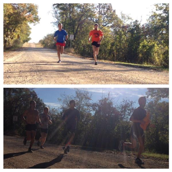 Sunday mornings call for #ecuxc long runs