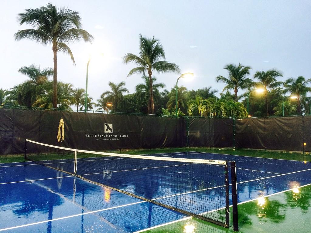 SSIR50k's tweet photo. We are experiencing another rain delay in Captiva and our Doubles Final is now scheduled for Not Before 11:30 a.m. http://t.co/L56Ib5CGi9