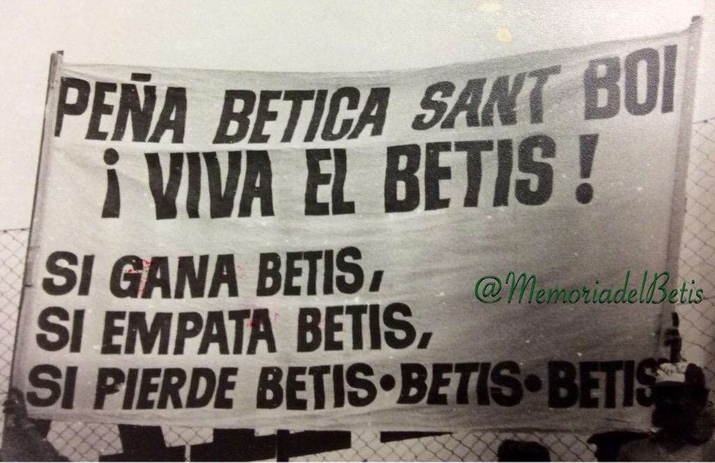 No les hacen falta urnas.Algunos catalanes lo tienen muy claro...y desde hace tiempo:Visca el #Betis #9N #TodosAVotar