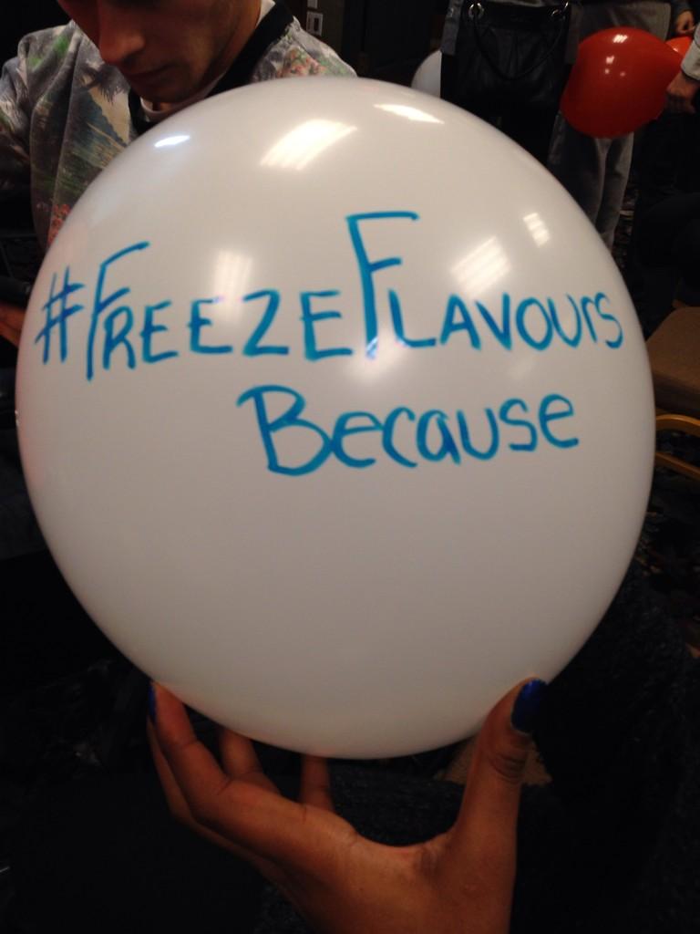 VickiPou's tweet photo. What's your reason? #freezeflavoursbecause #FreezeSummit @Youth_Advocacy @frztheindustry http://t.co/Wg1FiomADN