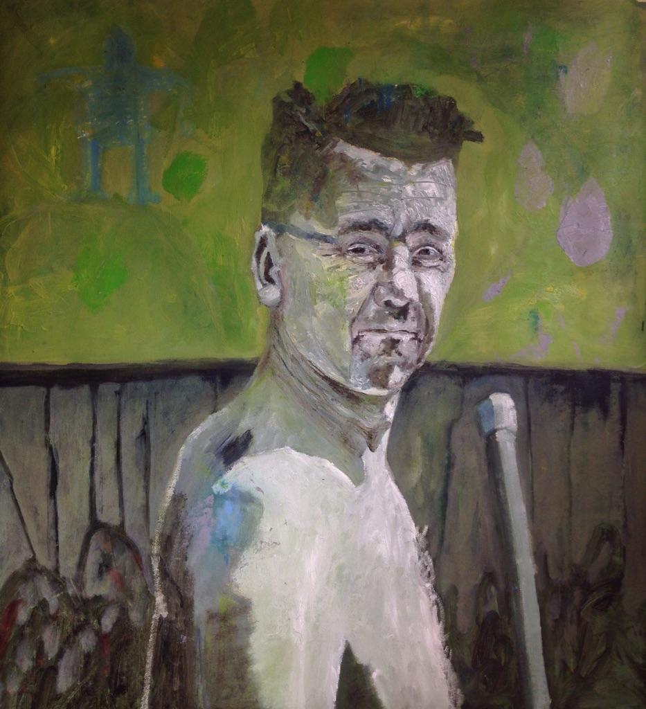 williesaayman's tweet photo. Self-portrait as a Pool guy http://t.co/XFAja0sYAb
