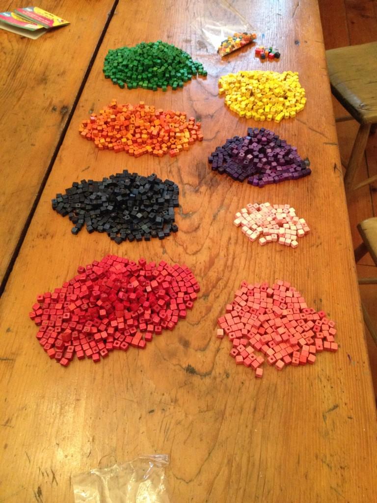 timwkbrown's tweet image. I love finding game pieces disguised as other things. Wooden craft beads in cubes about Pandemic size. #sortingfun
