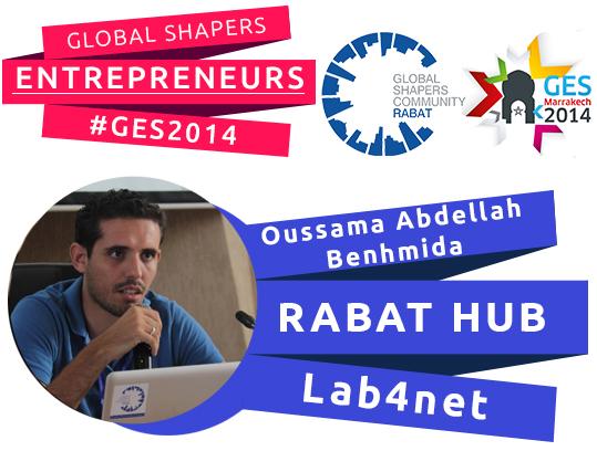 RabatShapers's tweet photo. #globalshapers attending the #GES2014. @salawi45 from #Rabat, founder of #Lab4Net @GESMarrakech14 @GlobalShapers http://t.co/9gUpwJLvxz