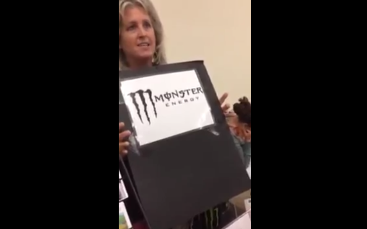 BroBible on X: "The Devil Wants You To Drink Monster Energy Drink—And This  Lady Has The Proof http://t.co/lrdnLTxIg0 http://t.co/LaOjqEkFJB" / X