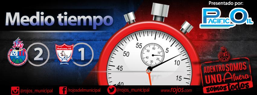 Rojos_Municipal's tweet image. ¡Termina el primer tiempo en el Manuel F. Carrera! #RojosvsHalcones

El marcador te lo presenta: @pacificoil.