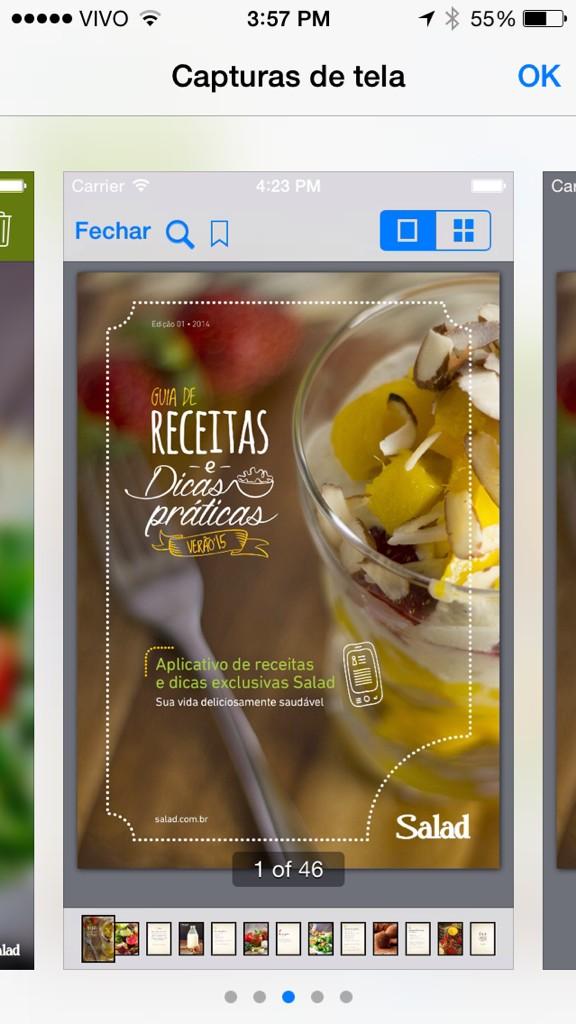 alimentsaudavel's tweet image. Pessoal, aí vai uma super dica para quem busca receitinhas rápidas, nutritivas e saudáveis: Baixe o app Guia Salad.