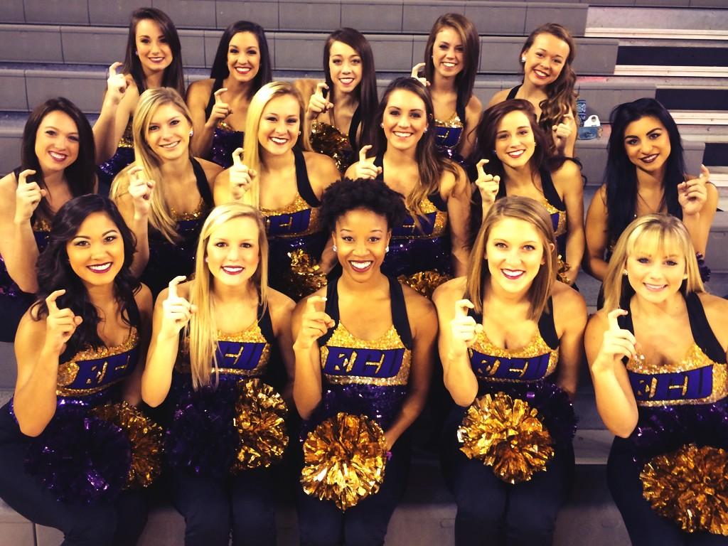 ECUVB's tweet photo. Come help #ECUdance cheer on the #ECUvolleyball team at 1pm! #BeThere http://t.co/mnPRI1KgeQ
