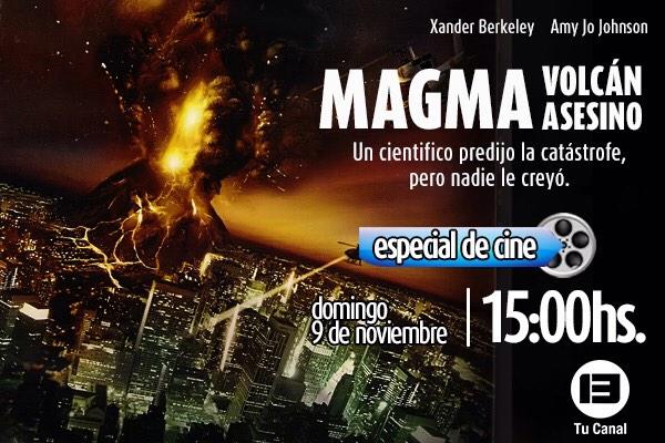 nochedecine's tweet photo. En minutos no te pierdas toda la acción de "Magma: Volcán Asesino" en nuestro #EspecialdeCine !🎥 http://t.co/AjXR89qnLD