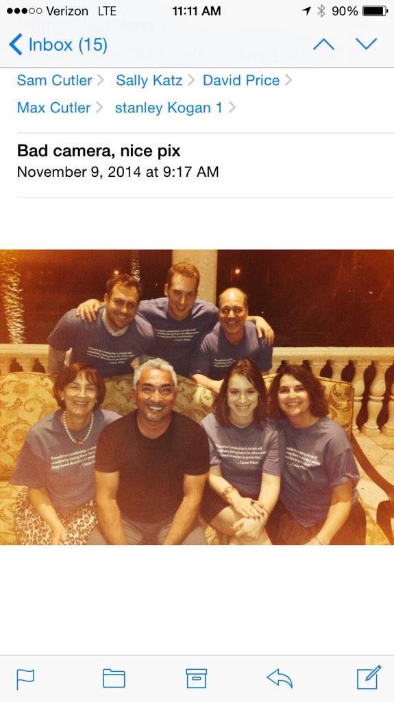 SashaCutler's tweet photo. pawsitive thinking seminar.. so happy to see this guy agin. http://t.co/LrigLMO7UL