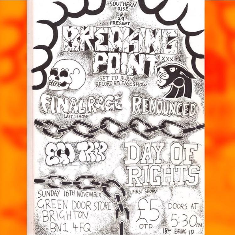 BXP- Set To Burn record release show is a week today, great bands plus another new chapter in Uk Straight Edge!REPOST