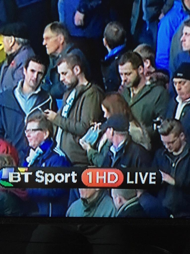 Crabbers80's tweet photo. I'm sure you were all watching FC Halifax Town on BT sport today + saw me. In case you didn't, here is the picture! http://t.co/JhG0I0Gweh
