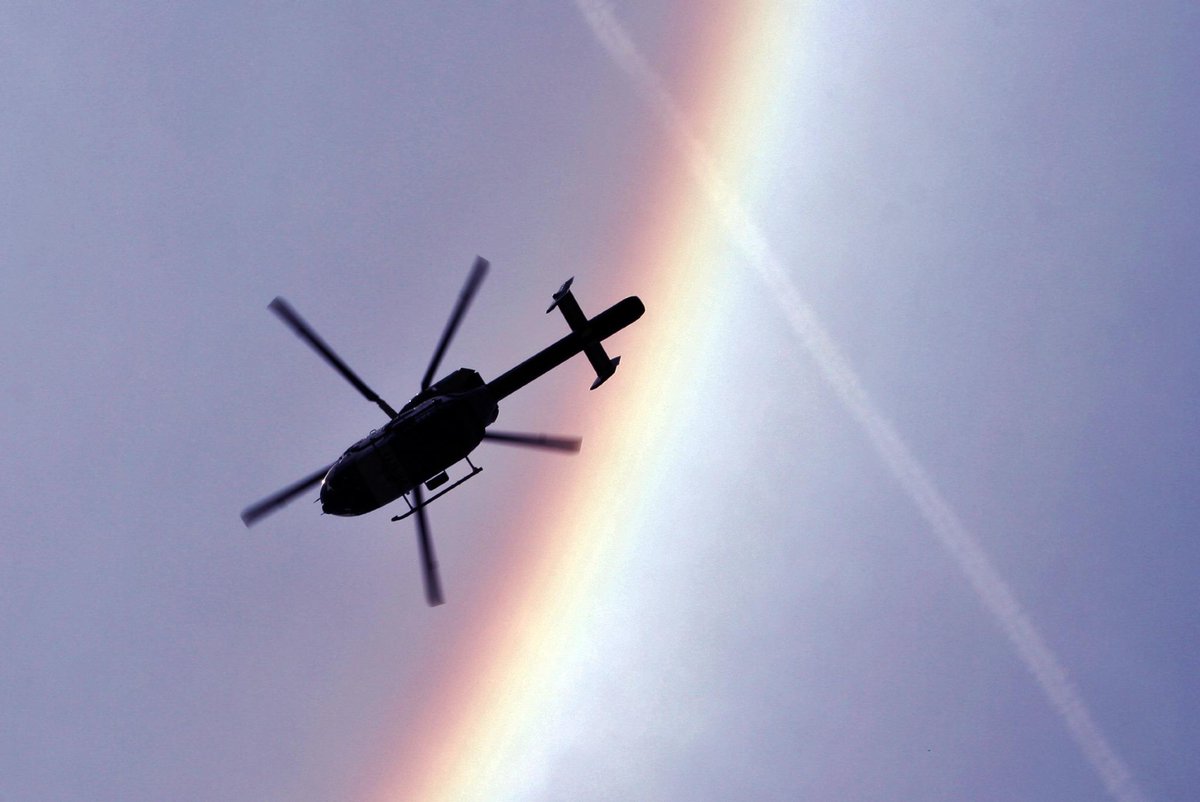 MDHelicopters's tweet photo. It's a bird...a plane? NO! It's a #MDExplorer #twinengine #helicopter w/ exclusive #NOTAR #technology. #keeplookingup http://t.co/eRzNTLptb7