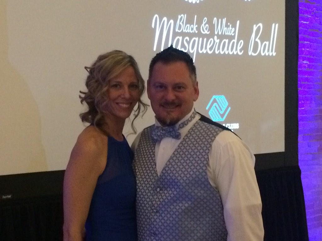 masquerade ball with <a href="/middlebycooking/">Middleby Corporation</a> at Boy and Girls club. Chefs dinner raised $8000