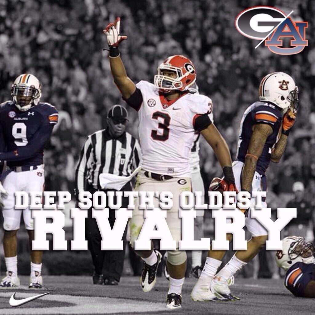 Jezika02's tweet photo. This weekend cannot get here fast enough!!! #AuburnHateWeek #BeatAU #GurleysBack #ChubbMode #GoDawgs http://t.co/ye7cunP1wW