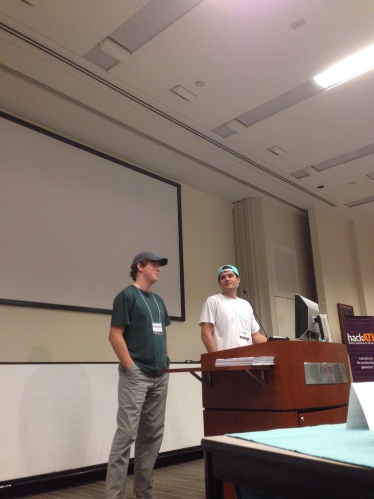 HackATL's tweet image. The Yik Yak Founders! @YikYakApp #HackATL