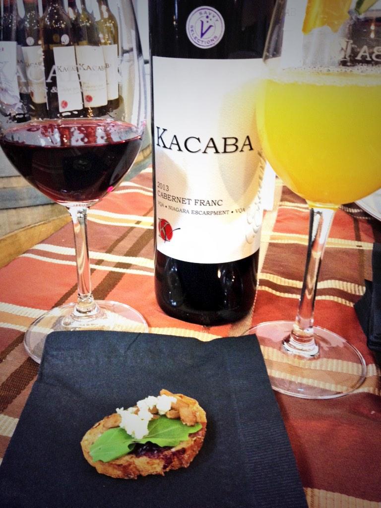 CooperRSmith's tweet photo. Enjoying @StouteCatering #DuckConfit @KacabaVineyards in @20ValleyWine @WineCountryOnt #WrappedUp2014 http://t.co/qzxwSJB53Z