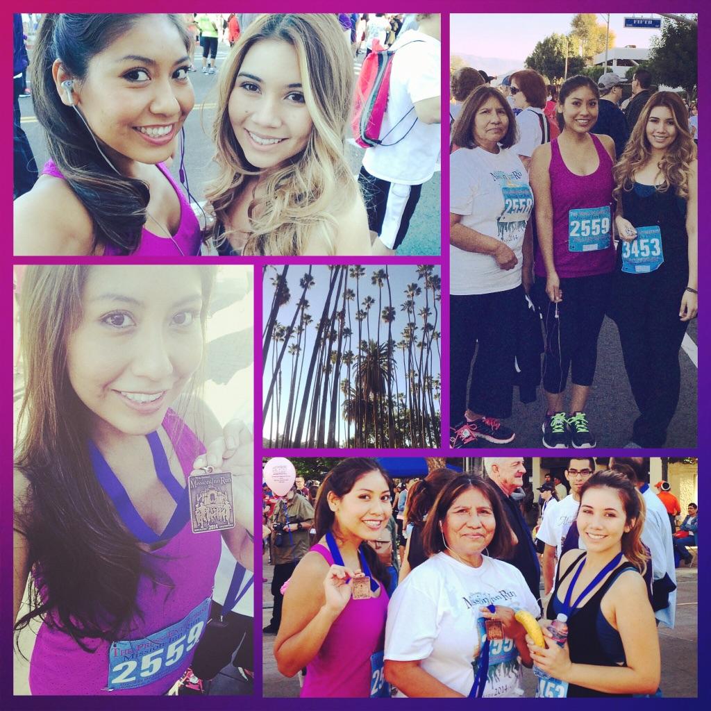 SillyBolivian's tweet photo. So excited cuz I set a #PersonalRecord today!!! πππππ #MissionInnRun #5K #RunRiversideChallenge #race #medal #run http://t.co/IRty2uVEI4