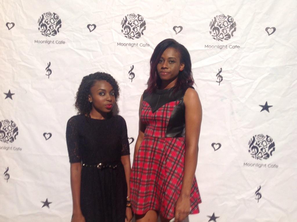 MoonlightCafeGH's tweet photo. @fili_berry & @babe_zara just got here #MoonlightcafeGh #TheLounge http://t.co/0eYCz9PL7Y