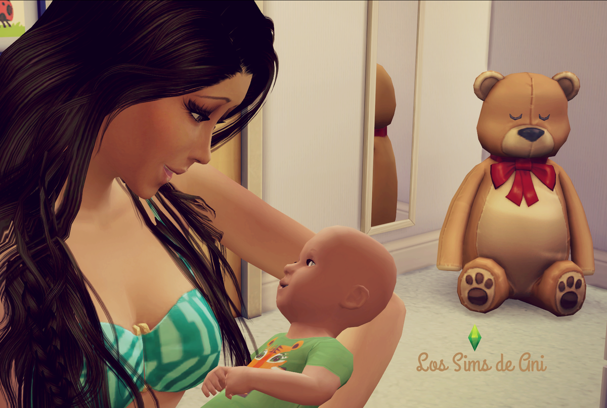 LosSimsdeAni's tweet image. Son muy revoltosos esos gemelos, pero Julia los quiere con todo su corazón #LosSims4