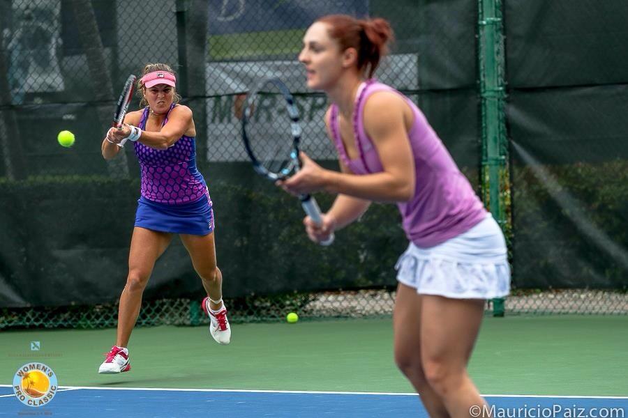 SSIR50k's tweet photo. Congratulations to our 2014 Doubles Champions @GabyDabrowski &amp; Anna Tatishvili who defeated the #2 seeds in 2 sets! http://t.co/np2aJBHWFr
