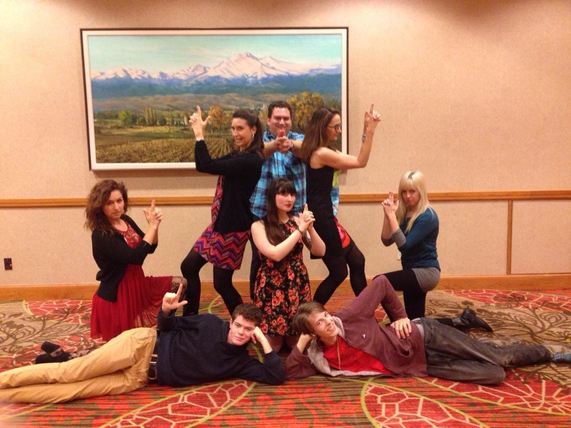 hbhessler's tweet photo. We took no prisoners. #NCHC2014 http://t.co/ybvRVF6ed9