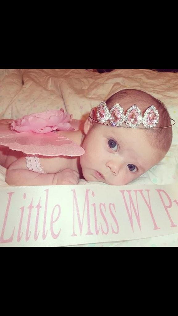 GoodsonKy's tweet photo. My niece was Little Miss Wyoming Princess.💕 http://t.co/gd2gEnObqc