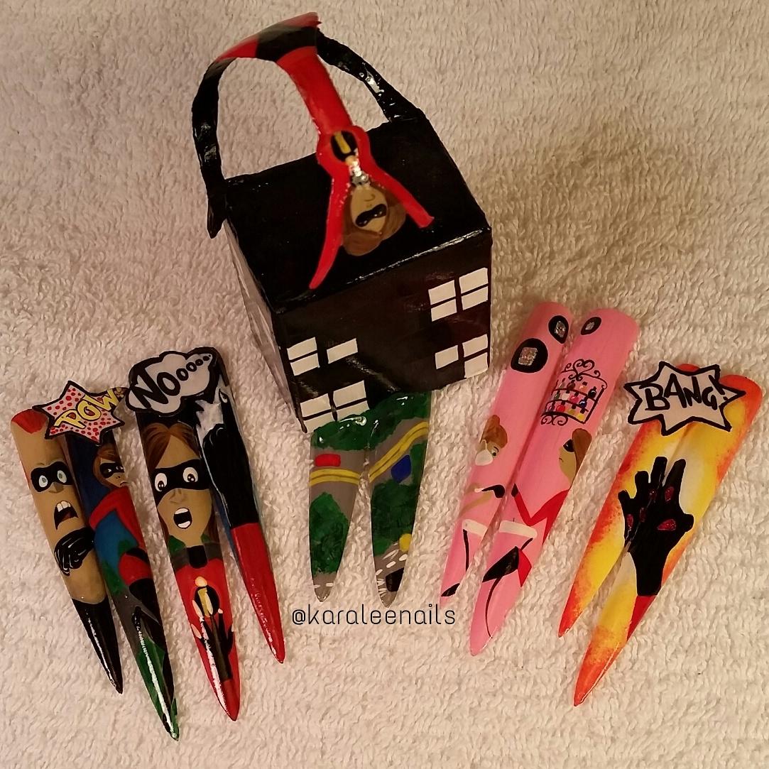 MTMorganTaylor's tweet photo. Holy Art Brush! RT @karaleenails: #ntna #superheronails @nailsmag @MTMorganTaylor @sigourneynunez http://t.co/JmvlYNnO7w
