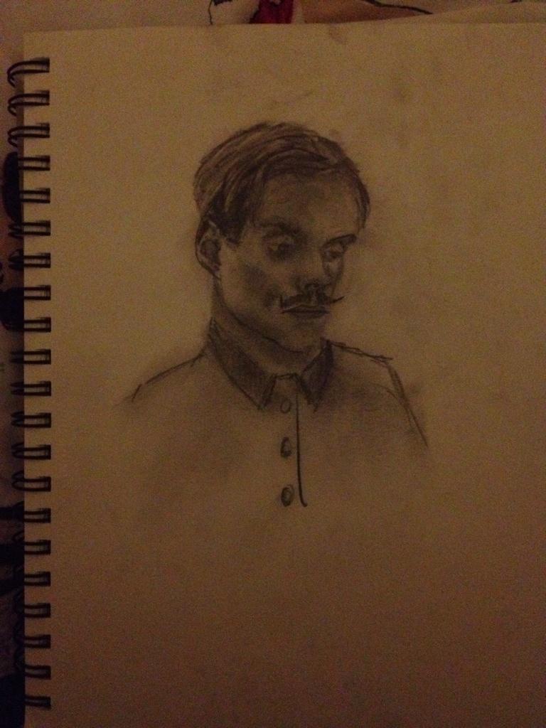 henry_regan's tweet photo. Sketch #2 @SimonAndBuck #fear http://t.co/o8fjhpTZTq